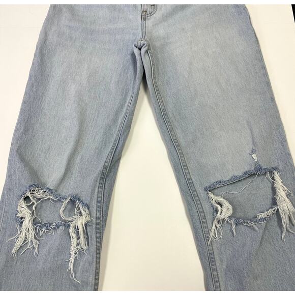 Abercrombie & Fitch 90s Straight Ultra High rise Jeans Size 28/6L - Picture 4 of 13